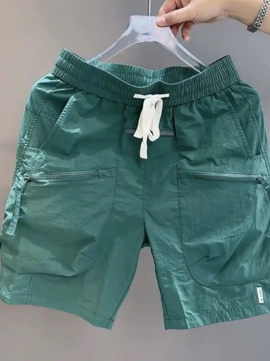 Новые летние мужские рабочие шорты свободного кроя, тонкие, с молниями, для пар, повседневные, с прямым кроем, на резинке, S...
Новые летние мужские рабочие шорты свободного кроя, тонкие, с молниями, для пар, повседневные, с прямым кроем, на резинке, S...