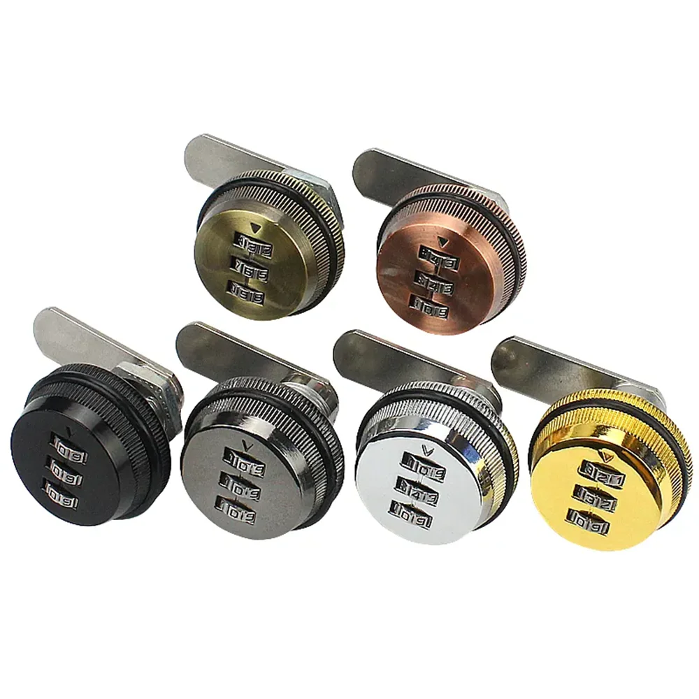 Wholesale 3 Digit Code Combination Lock Zinc Alloy Password Locks Security Home Automation Cam Lock For Mailbox
Wholesale 3 Digit Code Combination Lock Zinc Alloy Password Locks Security Home Automation Cam Lock For Mailbox