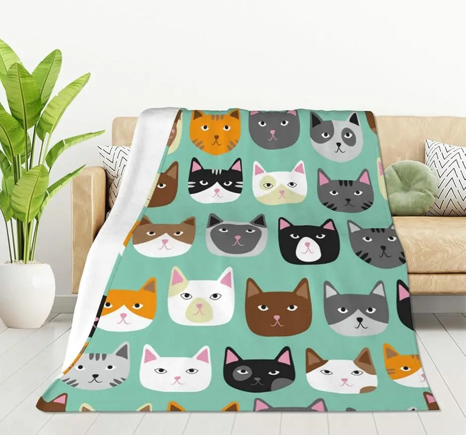 HGOD DESIGNS Manta de franela forro polar de 40 x 50 pulgadas, manta felpa ligera y acogedora para dormitorio
HGOD DESIGNS Manta de franela forro polar de 40 x 50 pulgadas, manta felpa ligera y acogedora para dormitorio