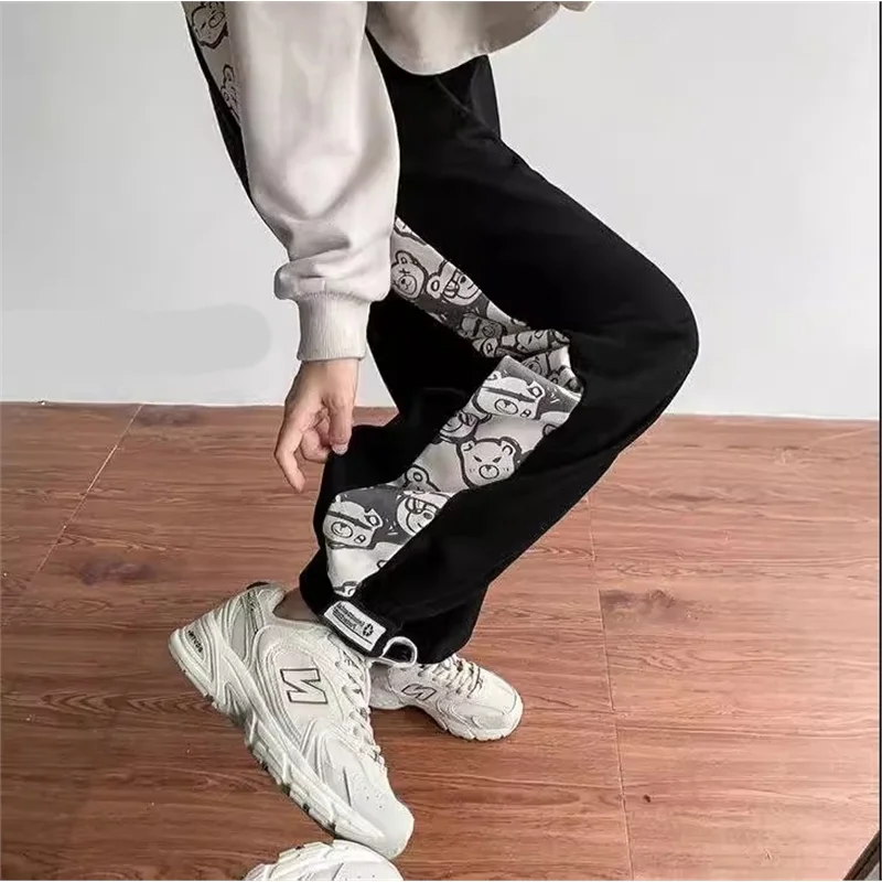 Мужские спортивные брюки больших размеров, осенние, повседневные, свободного кроя, с высокой талией, прямые, модные, для полных мужчин, до 300 фунтов
Мужские спортивные брюки больших размеров, осенние, повседневные, свободного кроя, с высокой талией, прямые, модные, для полных мужчин, до 300 фунтов