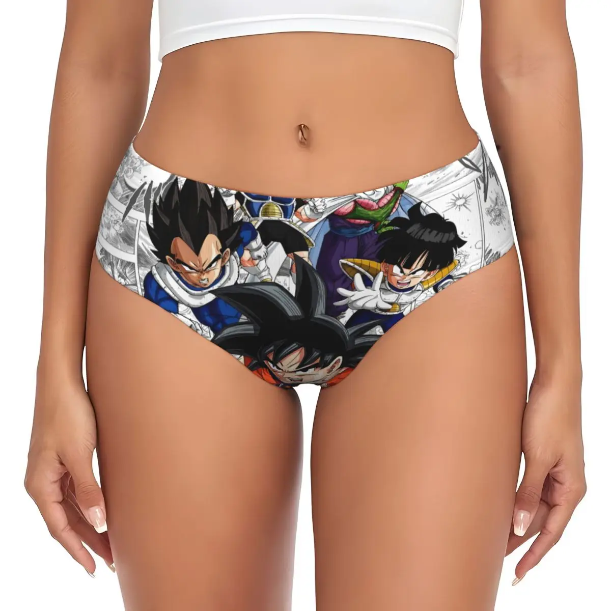 Custom Women's DBZ Vegeta Comic Panties Underwear Female Breathable Manga Briefs Underpants
Custom Women's DBZ Vegeta Comic Panties Underwear Female Breathable Manga Briefs Underpants