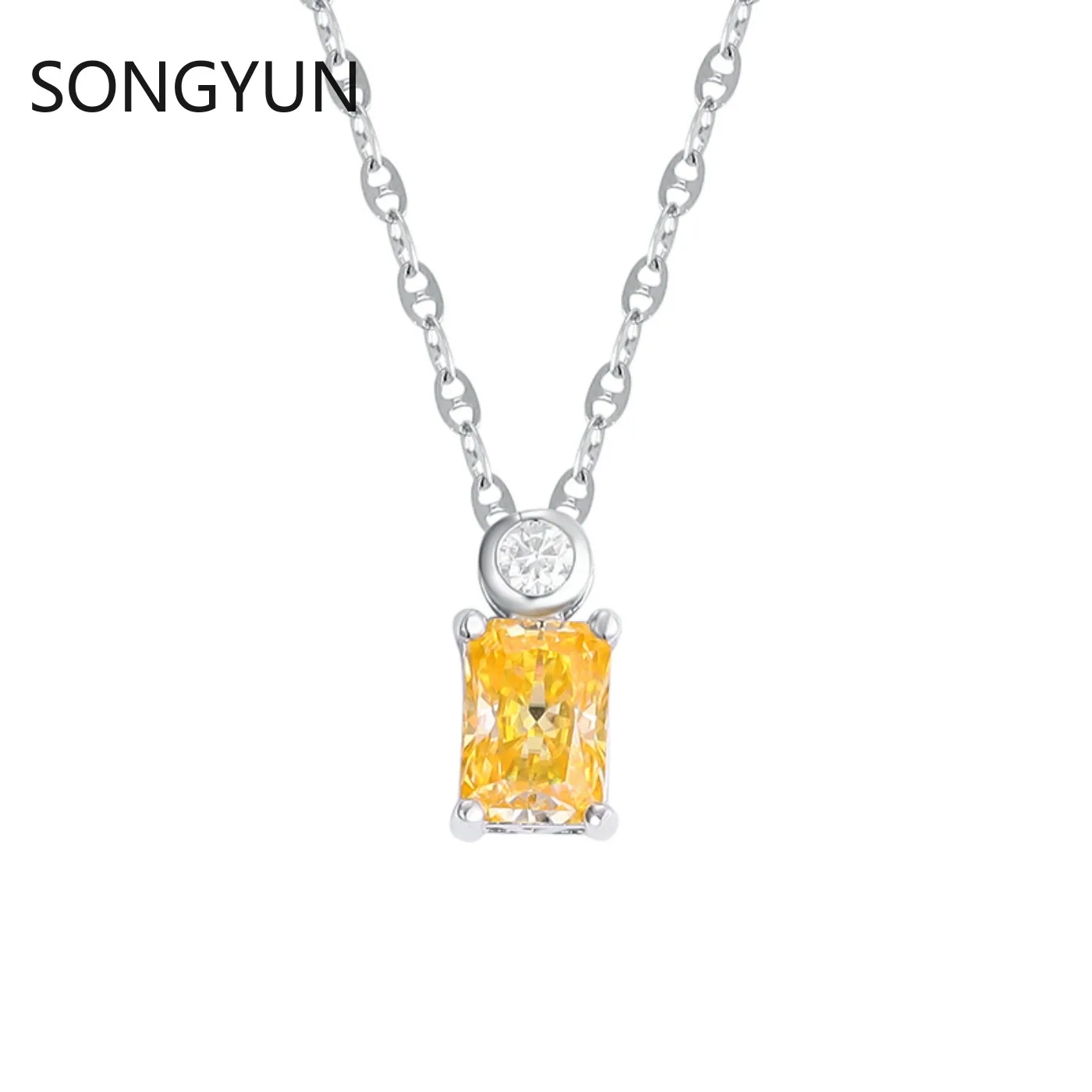 SONGYUN Luxury Jewelry 925 sterling silver Pendant Necklace Women GRA Certificated D Color Moissanite Diamond Necklaces Pendants
SONGYUN Luxury Jewelry 925 sterling silver Pendant Necklace Women GRA Certificated D Color Moissanite Diamond Necklaces Pendants