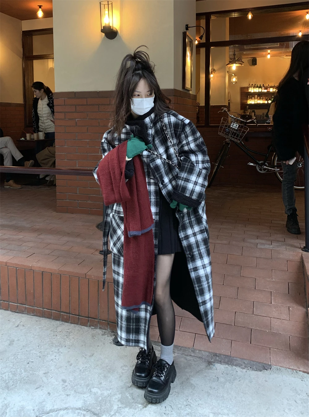 Double-Sided Wear Plaid Fur Coat Loose Cardigan Outerwear Women's Faion Anti-Aging Winter 2025 Polyester Cotton Recycled Fiber
Double-Sided Wear Plaid Fur Coat Loose Cardigan Outerwear Women's Faion Anti-Aging Winter 2025 Polyester Cotton Recycled Fiber
