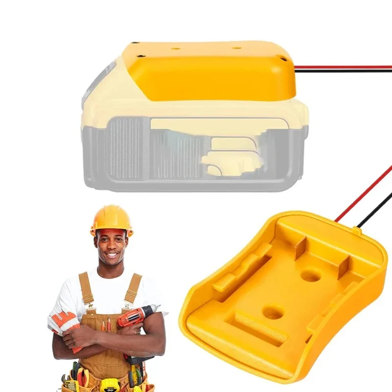For Dewalt 18V/20V Max Battery Adapters Dock Power DIY Battery Converter Connector 12AWG Home Power Tools Parts Replacement
For Dewalt 18V/20V Max Battery Adapters Dock Power DIY Battery Converter Connector 12AWG Home Power Tools Parts Replacement