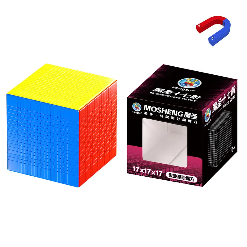 Sengso 17x17 Cube 17x17x17 High difficulty Cube Magnetic Magic Cube Education Toys Puzzles
Sengso 17x17 Cube 17x17x17 High difficulty Cube Magnetic Magic Cube Education Toys Puzzles