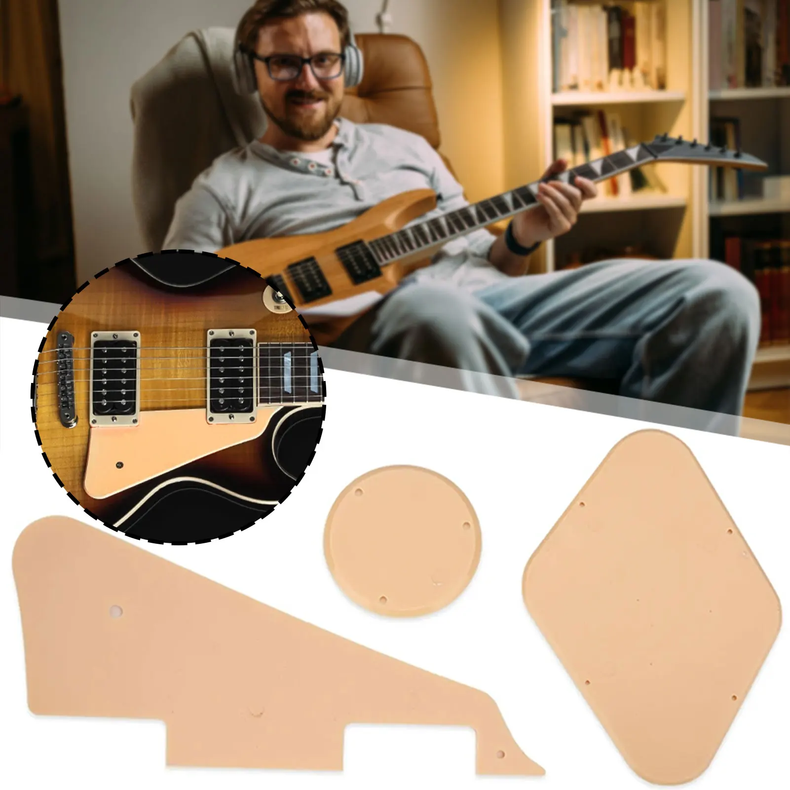 Pickguard Pick Guard For Electric Guitar Durability Protection Board For Electric Guitar