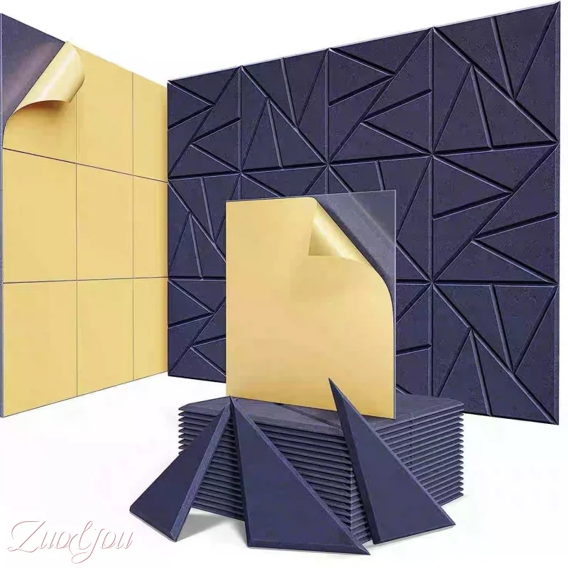 Self-Adhesive Square Acoustic Panels DIY Shape Soundproof Wall Panels for Studio Echo Bass Isolation Wall Sticker Home Decor
Self-Adhesive Square Acoustic Panels DIY Shape Soundproof Wall Panels for Studio Echo Bass Isolation Wall Sticker Home Decor