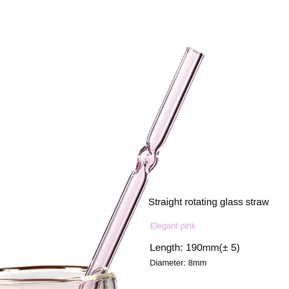 1PC Colorful Glass Straw Curved Transparent Glass Straw Straws High Borosilicate Stirring Rod Beverage Straw Kitchen Accessories
1PC Colorful Glass Straw Curved Transparent Glass Straw Straws High Borosilicate Stirring Rod Beverage Straw Kitchen Accessories