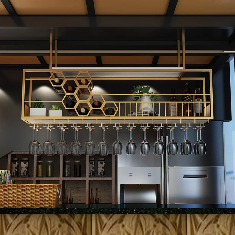 Inverted Shelf Kitchen Wine Cabinets Bar Liquor Hanging Industrial Modern Wine Rack Cellar Patio Botellero Vino Home Furniture
Inverted Shelf Kitchen Wine Cabinets Bar Liquor Hanging Industrial Modern Wine Rack Cellar Patio Botellero Vino Home Furniture