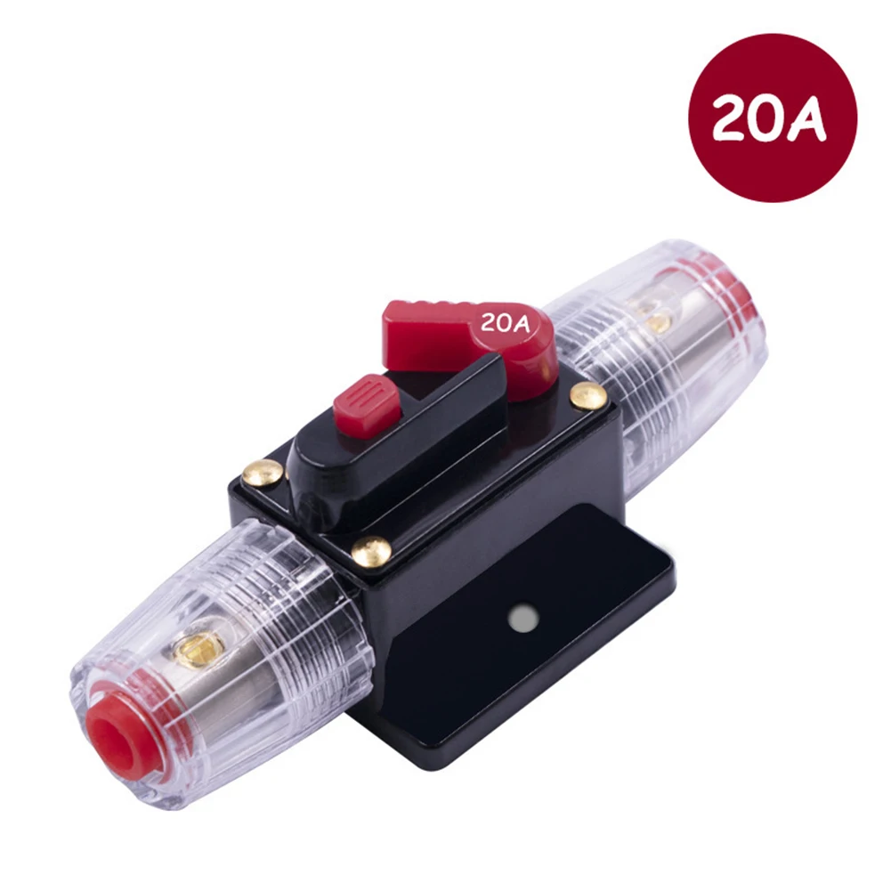 Circuit Breaker Fuse Holder DC 12V 20A-150A AMP For Car Audio Systems For DC 12V Systems Car Audio Circuit Breaker Fuse Holder
Circuit Breaker Fuse Holder DC 12V 20A-150A AMP For Car Audio Systems For DC 12V Systems Car Audio Circuit Breaker Fuse Holder