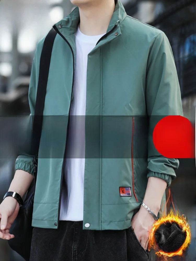 Мужская куртка свободного кроя с высоким воротником, ветрозащитная, из полиэфирного волокна, для активного отдыха, повседневная, модная, городская, для молодежи среднего возраста
Мужская куртка свободного кроя с высоким воротником, ветрозащитная, из полиэфирного волокна, для активного отдыха, повседневная, модная, городская, для молодежи среднего возраста