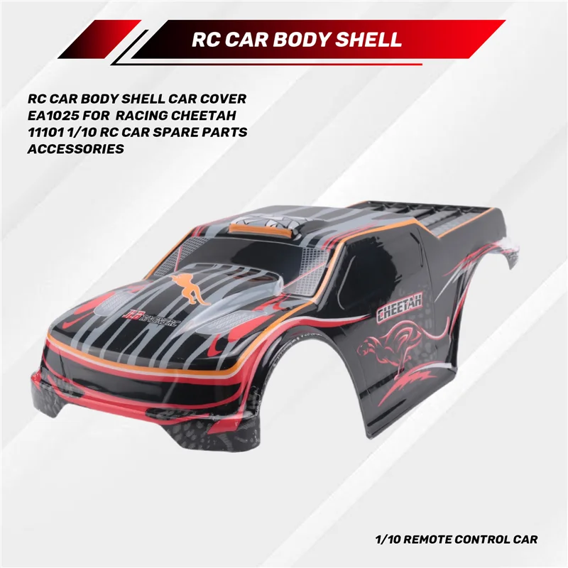 B24C-RC Car Body Shell Car Cover EA1025 For JLB Racing CHEETAH 11101 1/10 RC Car Spare Parts Accessories
B24C-RC Car Body Shell Car Cover EA1025 For JLB Racing CHEETAH 11101 1/10 RC Car Spare Parts Accessories