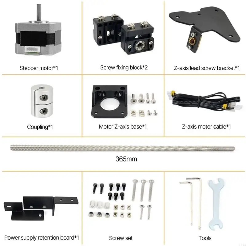 634A Dual Oxis Abgrade с двигателем Stepper Head Vint для Ender 3/Ender 3S
634A Dual Oxis Abgrade с двигателем Stepper Head Vint для Ender 3/Ender 3S
