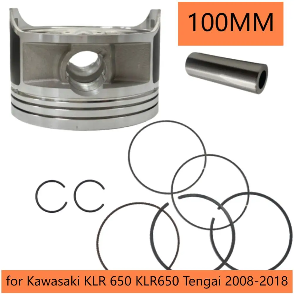 100mm Engine Piston Cylinder Piston Gasket Kit For Kawasaki KLR 650 KLR650 Tengai 2008-2018
100mm Engine Piston Cylinder Piston Gasket Kit For Kawasaki KLR 650 KLR650 Tengai 2008-2018