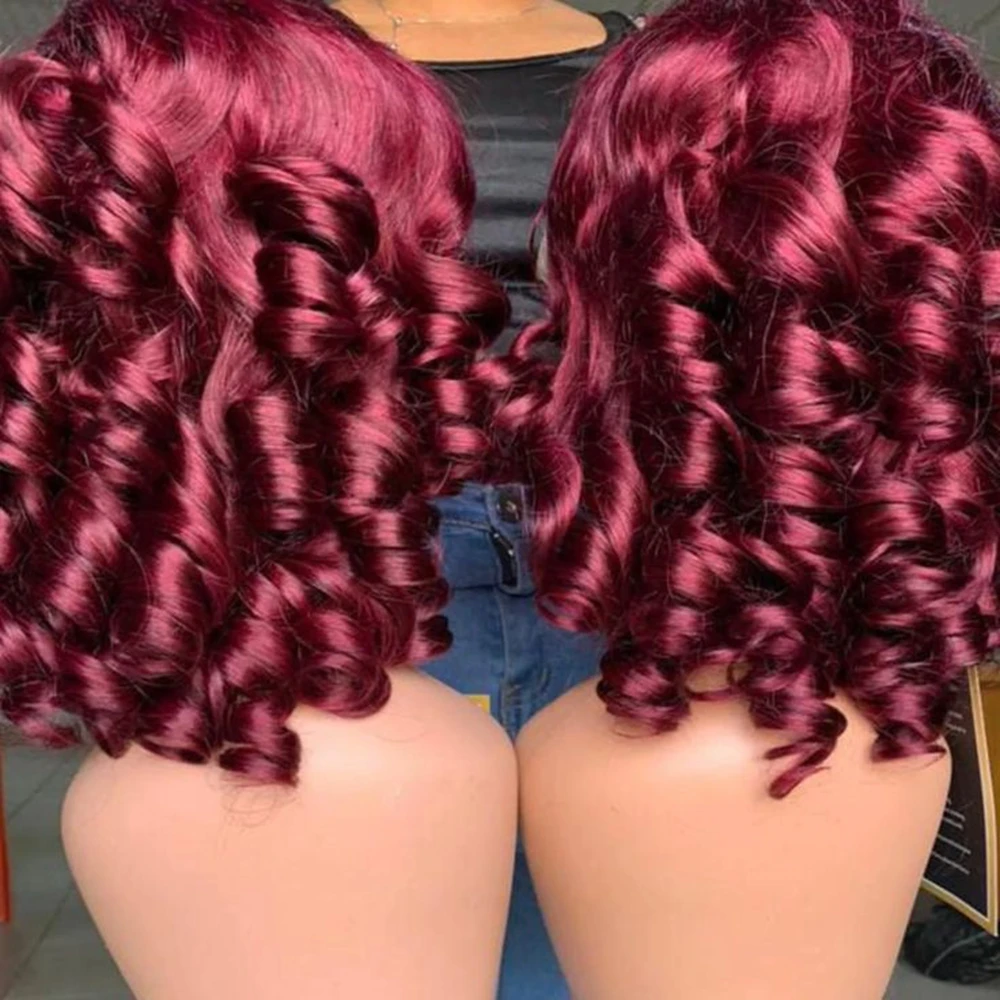 200% Body Wave Wig Burgundy 99J Lace Frontal Wig 13x4 13x6 Full Lace Frontal Wig Human Hair Pre Plucked 99j Red Colored Wig
200% Body Wave Wig Burgundy 99J Lace Frontal Wig 13x4 13x6 Full Lace Frontal Wig Human Hair Pre Plucked 99j Red Colored Wig