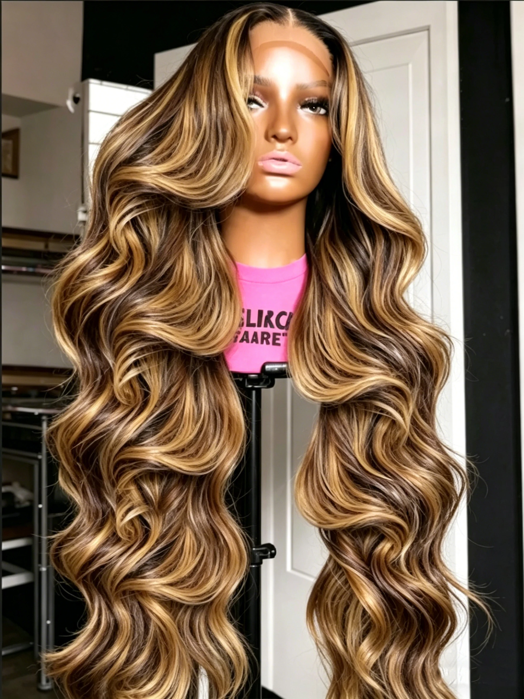 38 40 Inch Honey Blonde Ombre Lace Front Wig Human Hair 13x4 HD Lace Front Wig 4/27 Highlight Ombre Body Wave Lace Frontal Wigs
38 40 Inch Honey Blonde Ombre Lace Front Wig Human Hair 13x4 HD Lace Front Wig 4/27 Highlight Ombre Body Wave Lace Frontal Wigs