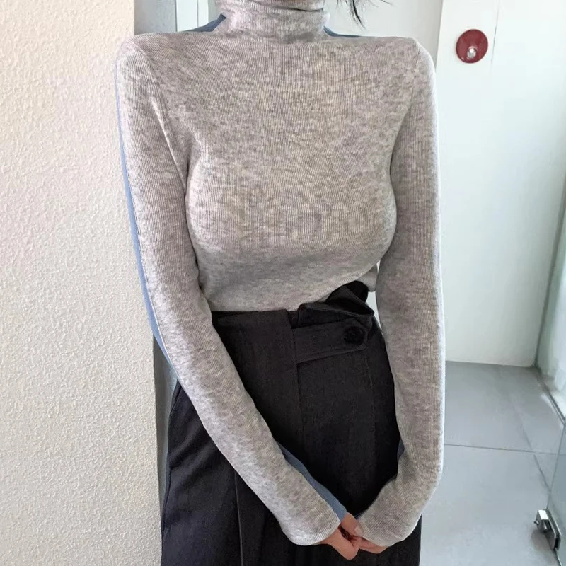 Chic Autumn High Ne Two-Way Wear Slim Fit Base Layer Knitted Sweater Women's Faion Commute Sle Long Sve Regular Thic...
Chic Autumn High Ne Two-Way Wear Slim Fit Base Layer Knitted Sweater Women's Faion Commute Sle Long Sve Regular Thic...
