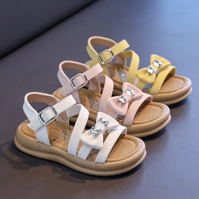 Girls Beach Shoes Candy Color Soft Sole Kids Sandals Open Toes Hook&loop 2025 Summer New Children Princess Shoes Sweet Bows
Girls Beach Shoes Candy Color Soft Sole Kids Sandals Open Toes Hook&loop 2025 Summer New Children Princess Shoes Sweet Bows