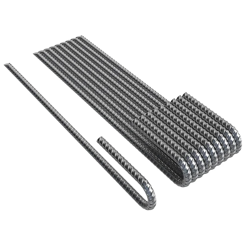 ABUP-Rebar Stakes J Hook Extra Coated Steel Ground Anchors With Chisel Point End 10PCS
ABUP-Rebar Stakes J Hook Extra Coated Steel Ground Anchors With Chisel Point End 10PCS