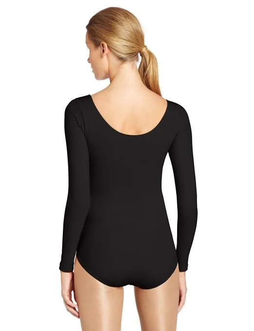 Women Nylon Stretchy Spandex Ballet Practice Clothes Ballerina Adult Scoop Neck Dancewear Gymnastics Dance Leotard Long Sleeve
Women Nylon Stretchy Spandex Ballet Practice Clothes Ballerina Adult Scoop Neck Dancewear Gymnastics Dance Leotard Long Sleeve