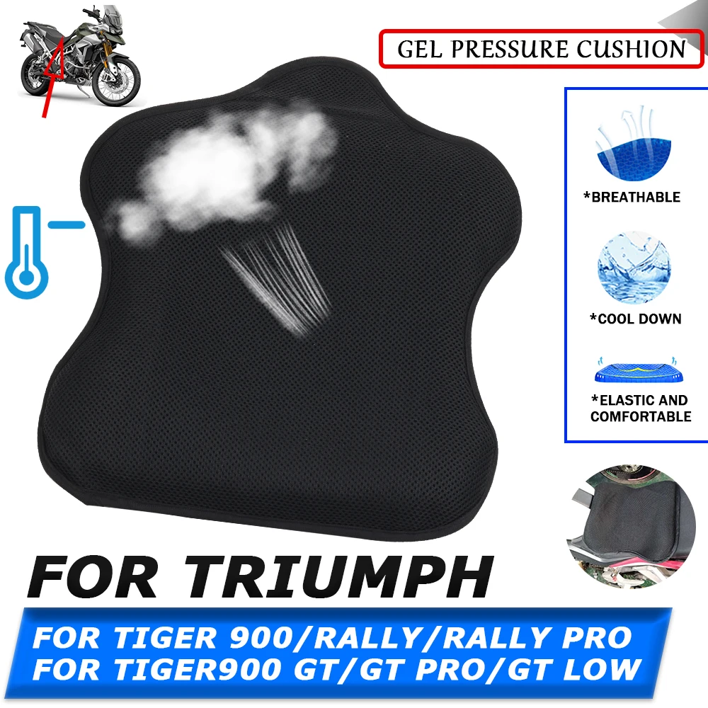 For Triumph Tiger 900 Rally Pro Tiger900 GT Pro LOW Motorcycle Accessories Gel Seat Gel Pad Gel Cushion Cover Breathable Cooling
For Triumph Tiger 900 Rally Pro Tiger900 GT Pro LOW Motorcycle Accessories Gel Seat Gel Pad Gel Cushion Cover Breathable Cooling
