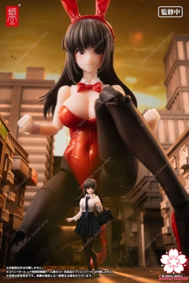 【In Stock】Snail Shell Fantasy JK Series JK-01 Bunny Girl Rena 1/12 Scale Movable Eyes Full Articulated Collectible Action Figure
【In Stock】Snail Shell Fantasy JK Series JK-01 Bunny Girl Rena 1/12 Scale Movable Eyes Full Articulated Collectible Action Figure