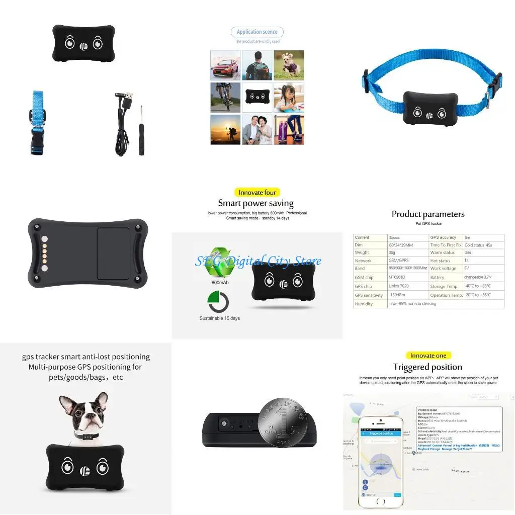 U75B Водонепроницаемые трекеры Finder Кошельки для домашних животных, собак, кошек, локатор позиционирования
U75B Водонепроницаемые трекеры Finder Кошельки для домашних животных, собак, кошек, локатор позиционирования