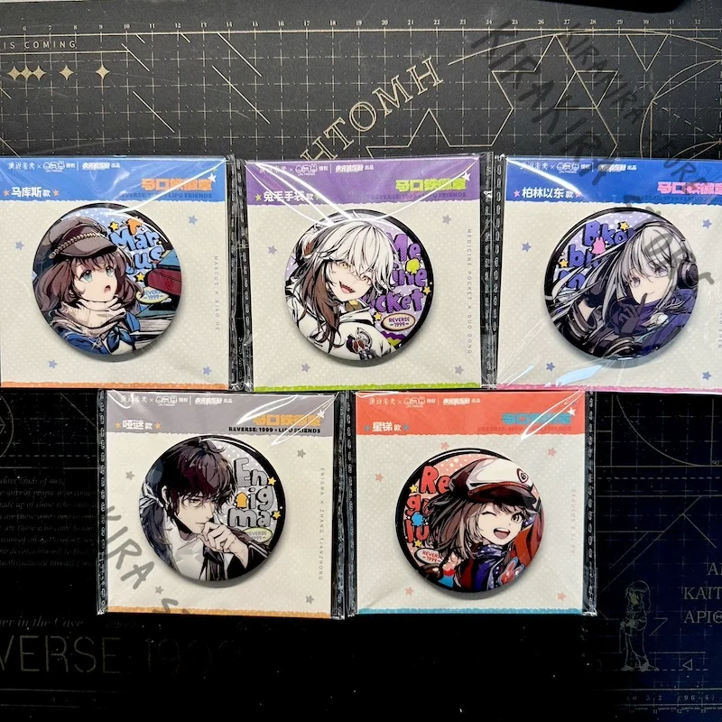 Reverse:1999 Medicine Pocket Regulus Bkornblume Marcus Enigma Anime Figurine Badge Cosplay Ornaments Genuine Emblem Breastpin
Reverse:1999 Medicine Pocket Regulus Bkornblume Marcus Enigma Anime Figurine Badge Cosplay Ornaments Genuine Emblem Breastpin