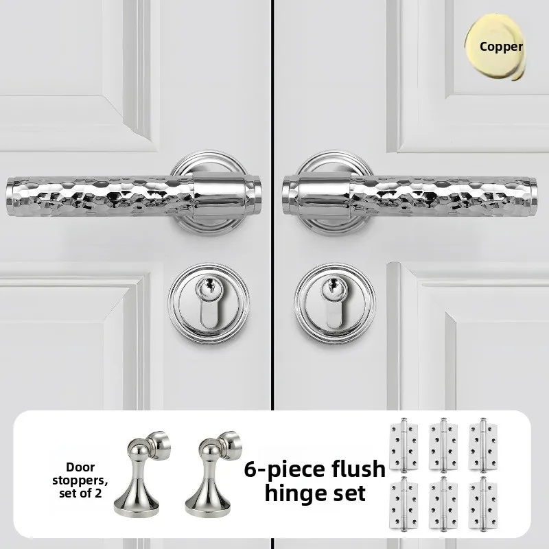 High End Lock Universal Household Bedroom Office Living Room Solid Wood Double Door Lock Set (including Hinge Door Stopper)
High End Lock Universal Household Bedroom Office Living Room Solid Wood Double Door Lock Set (including Hinge Door Stopper)
