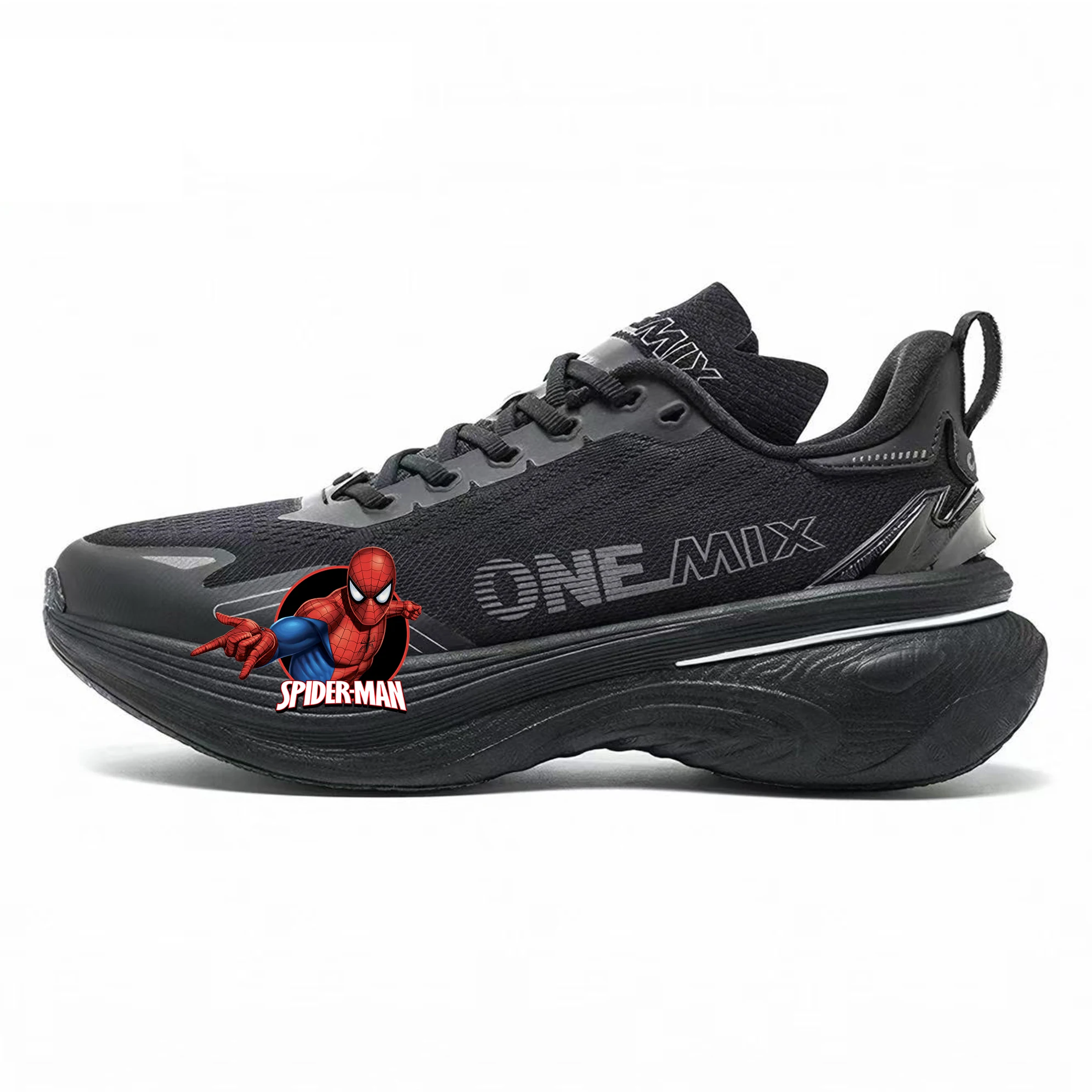 ONEMIX Marvel Spider-Man Jogging Running Shoes Men Women Lightweight Sneakers Road Wear Resistant Fashion Sports Fitness Shoes
ONEMIX Marvel Spider-Man Jogging Running Shoes Men Women Lightweight Sneakers Road Wear Resistant Fashion Sports Fitness Shoes