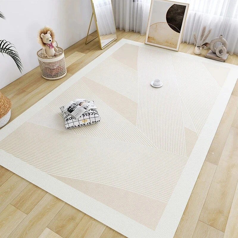 Living Room Bedroom Carpet Geometric Simple Beige Bedside Rug Short Plush Cloakroom Leisure Area Mat Room Cloakroom Rug 거실 카펫
Living Room Bedroom Carpet Geometric Simple Beige Bedside Rug Short Plush Cloakroom Leisure Area Mat Room Cloakroom Rug 거실 카펫