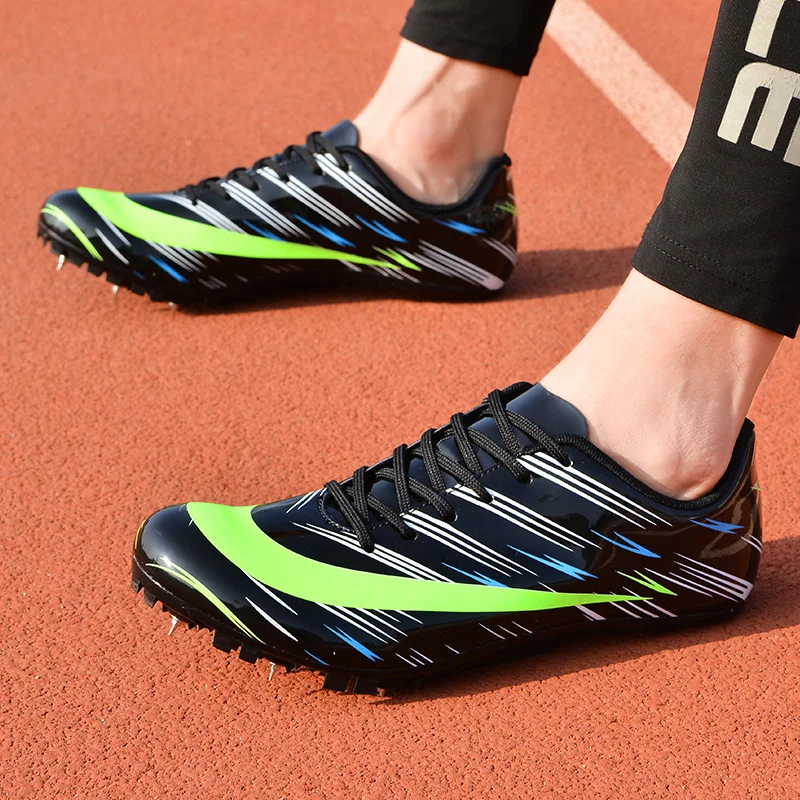 New Track and Field Spikes Shoes Men's Professional Sneaker Women Running Shoes Boy Lacing Athletic Adults Training Shoes
New Track and Field Spikes Shoes Men's Professional Sneaker Women Running Shoes Boy Lacing Athletic Adults Training Shoes
