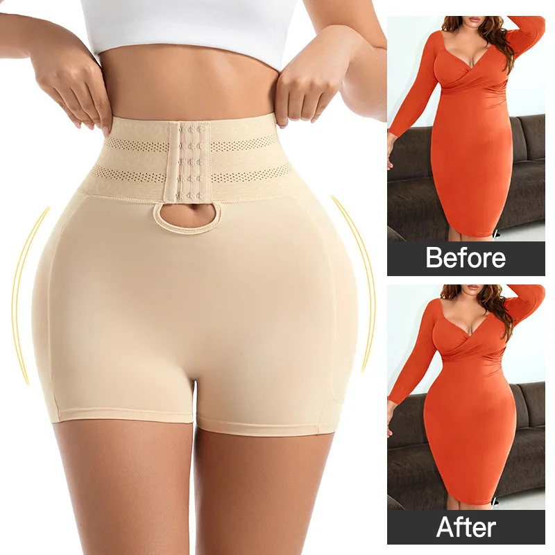 Hip Enhancer Shapewear Panties Women High Waist Body Shaper Butt Pad Underwear Removable Hip Pads
Hip Enhancer Shapewear Panties Women High Waist Body Shaper Butt Pad Underwear Removable Hip Pads