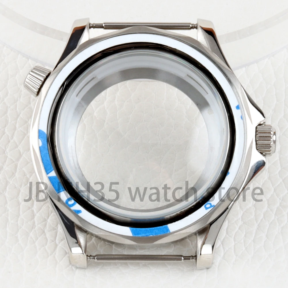 41mm Silver or Black Watch Case Solid 316L Stainless Steel for Seamaster 300 Seiko NH35 NH36 Automatic Movement 31mm Dial
41mm Silver or Black Watch Case Solid 316L Stainless Steel for Seamaster 300 Seiko NH35 NH36 Automatic Movement 31mm Dial