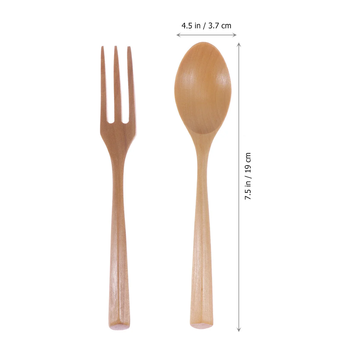 Wooden Fork Spoon Set Natural Wood Japanese Style Ergonomic Handle Portable Tableware Travel Lunch Flatware Camping Kitchen
Wooden Fork Spoon Set Natural Wood Japanese Style Ergonomic Handle Portable Tableware Travel Lunch Flatware Camping Kitchen
