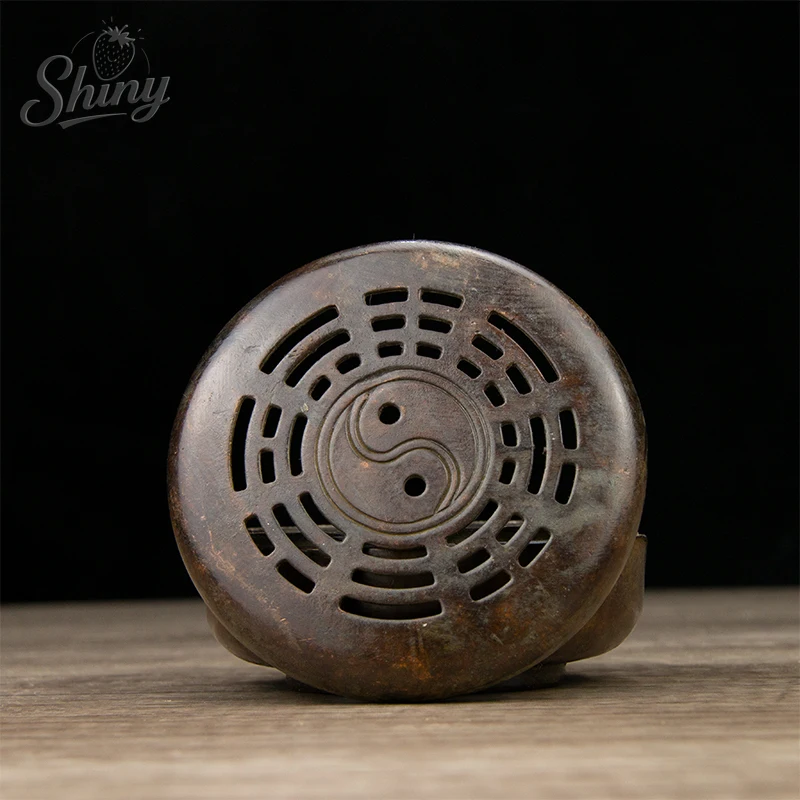Solid Copper Home Indoor Bagua Sandalwood Incense Burner Tai Chi Aromatherapy Burner Home Desktop Decorative Piece
Solid Copper Home Indoor Bagua Sandalwood Incense Burner Tai Chi Aromatherapy Burner Home Desktop Decorative Piece
