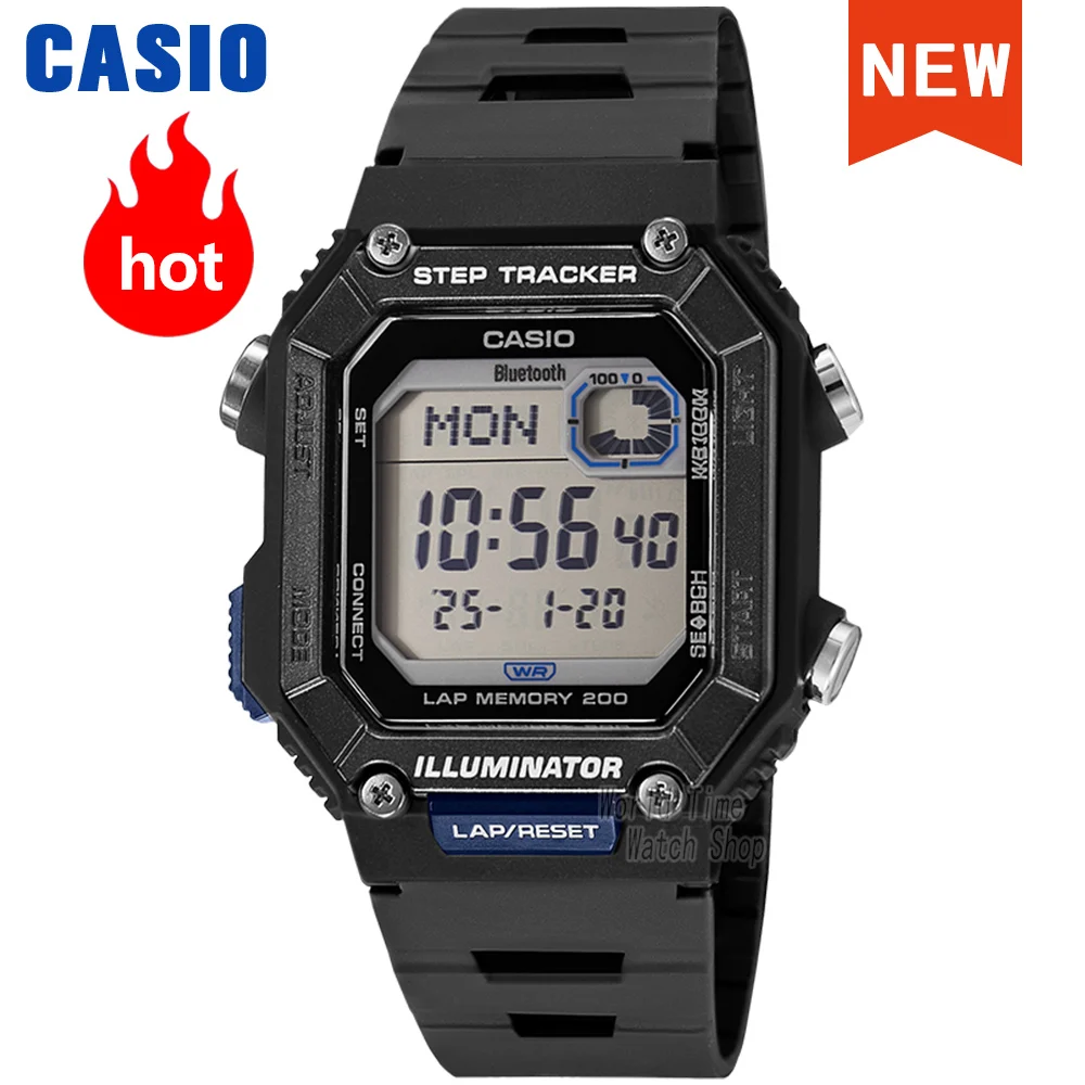 Часы Casio Sports Bluetooth Style 100 м водонепроницаемые цифровые новые для серии relogio WS-B1000 2025
Часы Casio Sports Bluetooth Style 100 м водонепроницаемые цифровые новые для серии relogio WS-B1000 2025