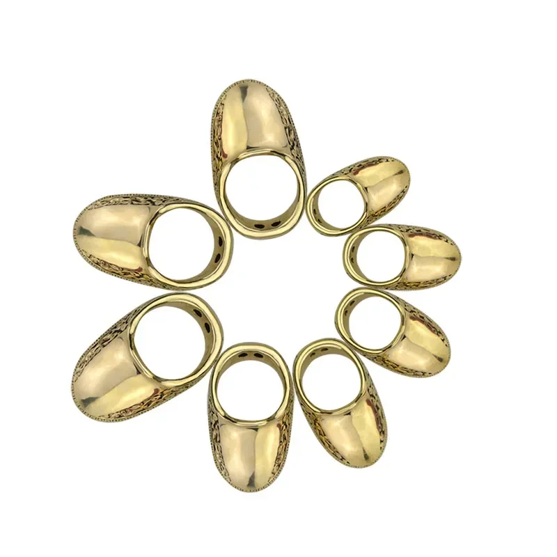 1pc Archery Copper Finger Guard Ring Protector Traditional Brass Protector Gear Bow Shooting Protector Accessories
1pc Archery Copper Finger Guard Ring Protector Traditional Brass Protector Gear Bow Shooting Protector Accessories