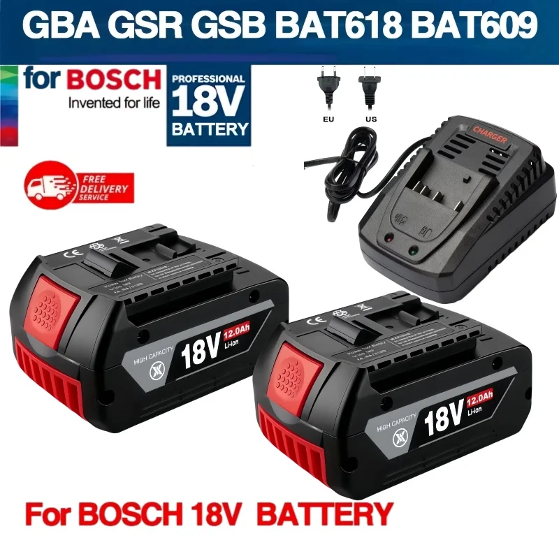 For BOSCH Authentic 18V 10Ah LITHIUM-ION BATTERYGBA 18V 10Ah 18V Professional GBAGSR GSB BAT618 BAT609 w/FuelGuage 
For BOSCH Authentic 18V 10Ah LITHIUM-ION BATTERYGBA 18V 10Ah 18V Professional GBAGSR GSB BAT618 BAT609 w/FuelGuage
