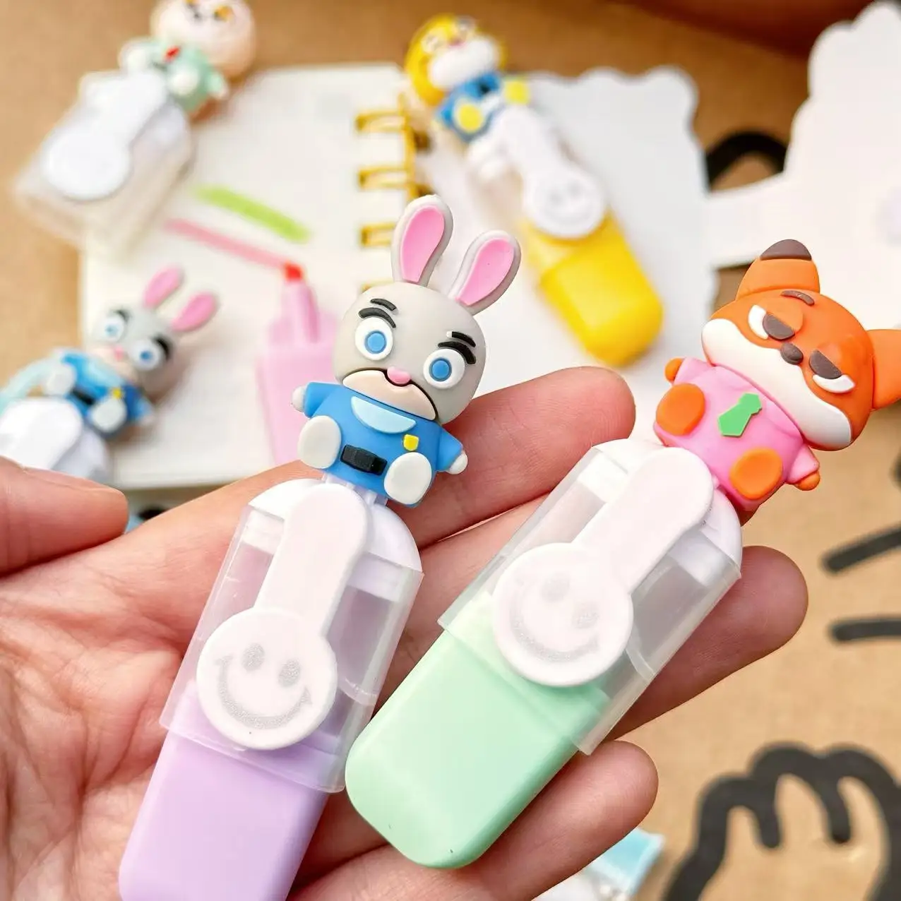 6pcs Pen Cute Student Marker Stationery Gift Mini Highlighter Cartoon 6color Diy Handbook Pen Student Marker Supplies Stationery
6pcs Pen Cute Student Marker Stationery Gift Mini Highlighter Cartoon 6color Diy Handbook Pen Student Marker Supplies Stationery