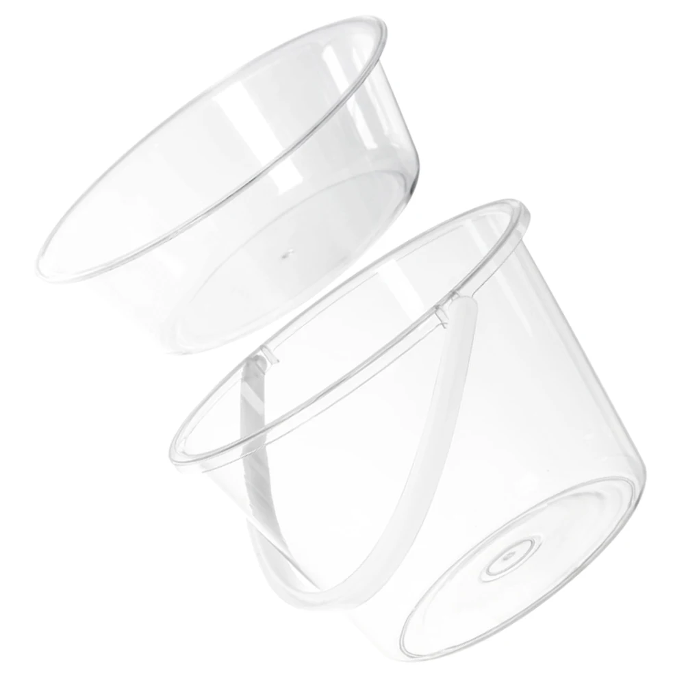 1 Set Plastic Bucket With Handle Small Transparent Wash Basin Face Washing Bowl Household Mop Bucket For Bath Laundry Feet Soak
1 Set Plastic Bucket With Handle Small Transparent Wash Basin Face Washing Bowl Household Mop Bucket For Bath Laundry Feet Soak