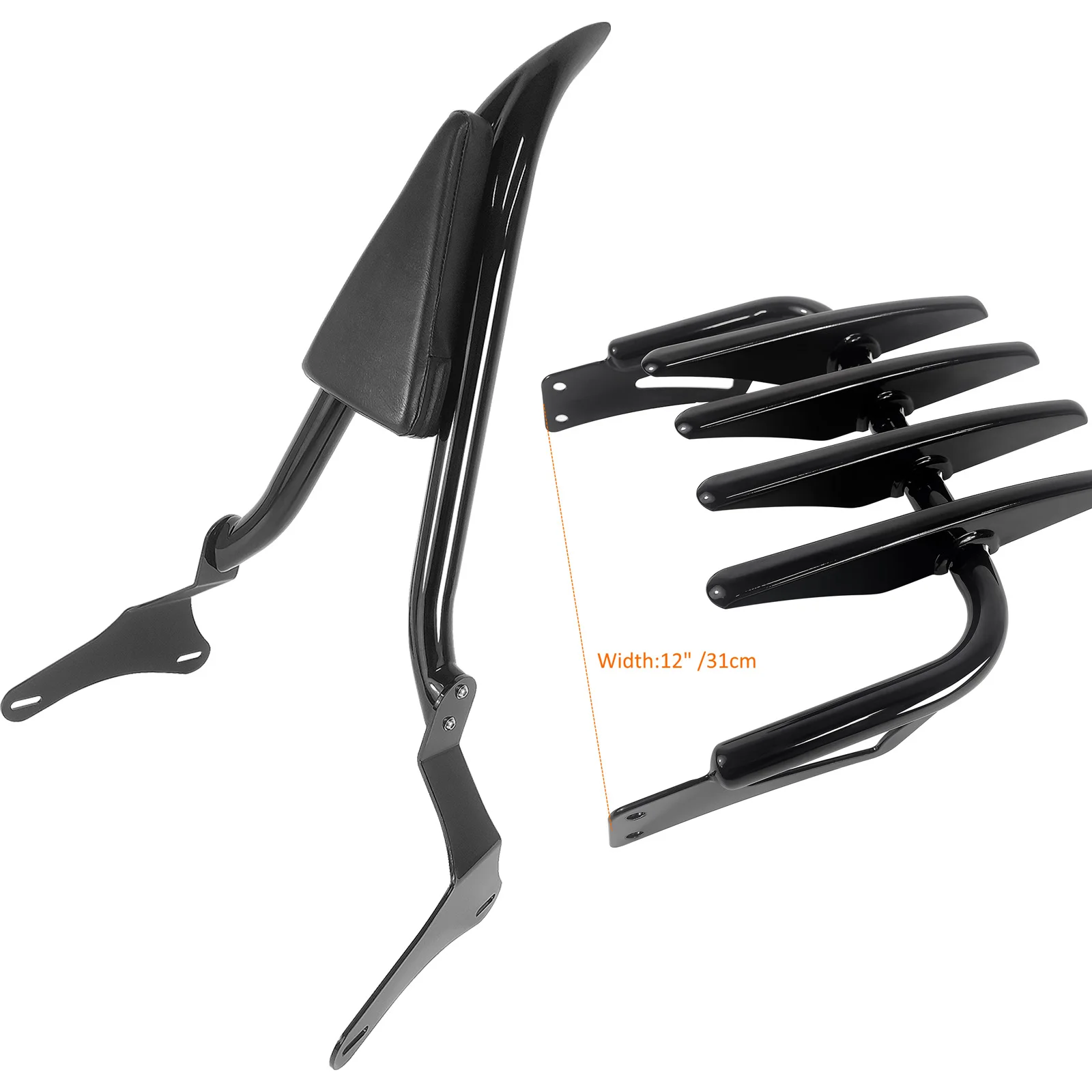 Motorcycle Passenger Backrest Rear Sissy Bar With Luggage Rack For Kawasaki Vulcan VN 1700 Vaquero VN1700 ABS SE 2011-2023
Motorcycle Passenger Backrest Rear Sissy Bar With Luggage Rack For Kawasaki Vulcan VN 1700 Vaquero VN1700 ABS SE 2011-2023