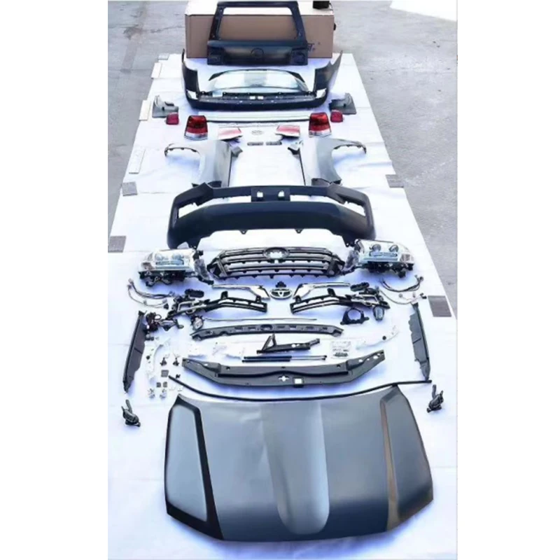 Car Body Kit with Grille Bumpers Headlights Taillamps Hood for TOYOTA Land Cruiser 200 2008-2015 Upgrade 2016-2020 Old to New
Car Body Kit with Grille Bumpers Headlights Taillamps Hood for TOYOTA Land Cruiser 200 2008-2015 Upgrade 2016-2020 Old to New