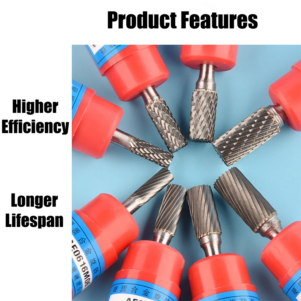 1pc Alloy Rotary File Hard Metal Milling Cutter Single Double Slot Wood Carving Tungsten Steel Rotary Grinding Head E-type File
1pc Alloy Rotary File Hard Metal Milling Cutter Single Double Slot Wood Carving Tungsten Steel Rotary Grinding Head E-type File