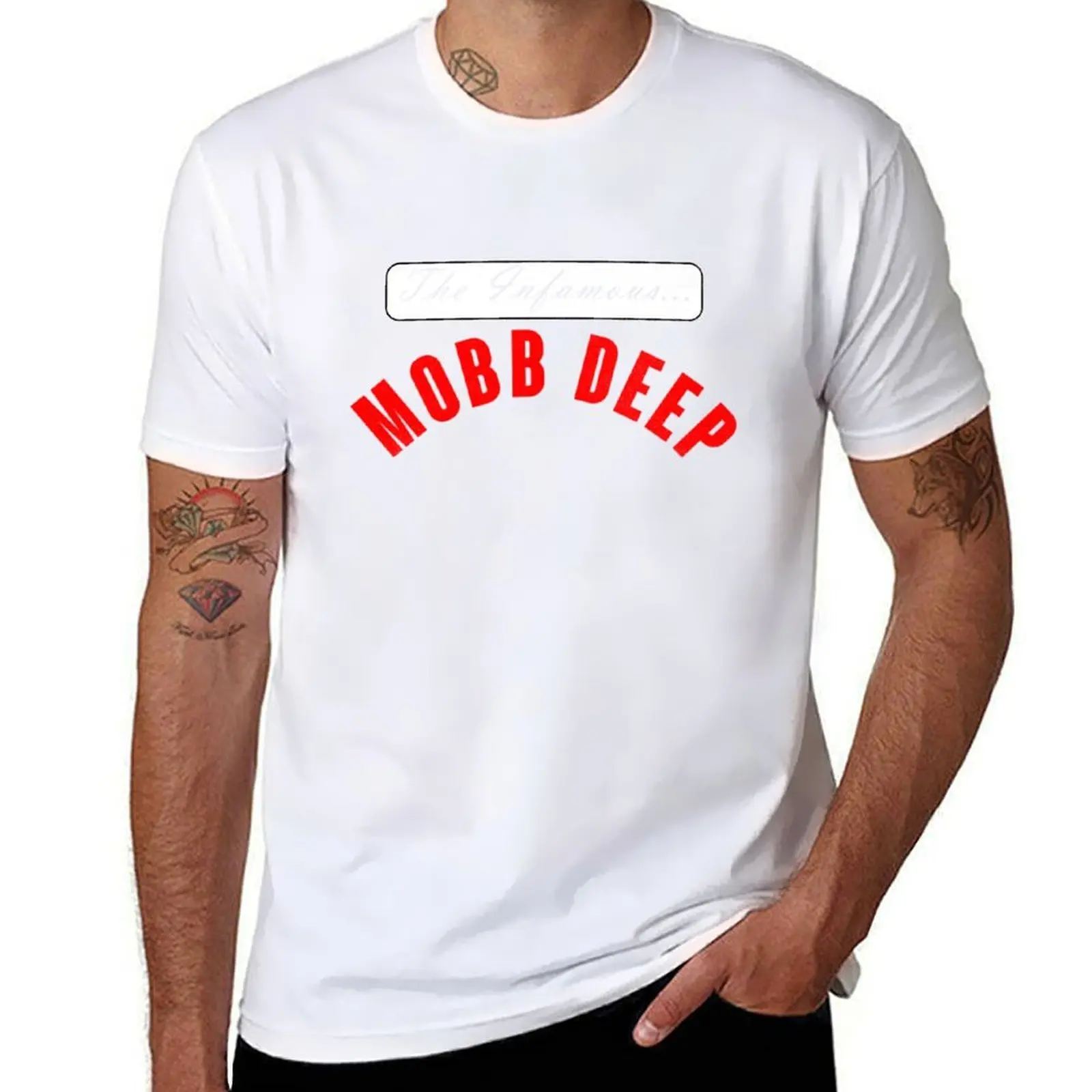 Infamous Mobb Deep T-Shirt man t shirt summer t shirt man casual T-Shirt
Infamous Mobb Deep T-Shirt man t shirt summer t shirt man casual T-Shirt