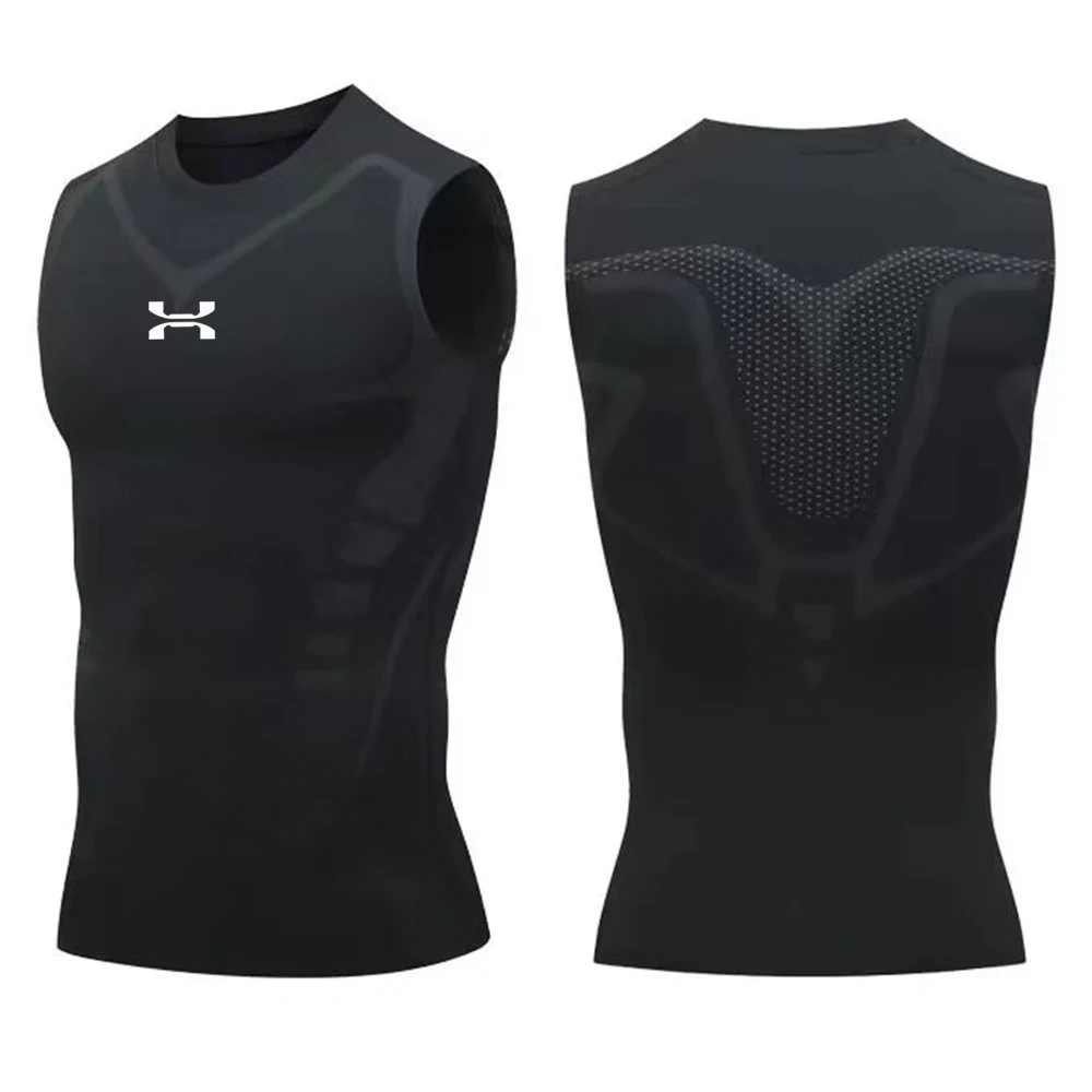 Compression Sleeveless Shirt Men Gym Fitness Basketball Sport Vest Manga Tight Tank Mesh Quick Drying Top Breathable Summer Male
Compression Sleeveless Shirt Men Gym Fitness Basketball Sport Vest Manga Tight Tank Mesh Quick Drying Top Breathable Summer Male