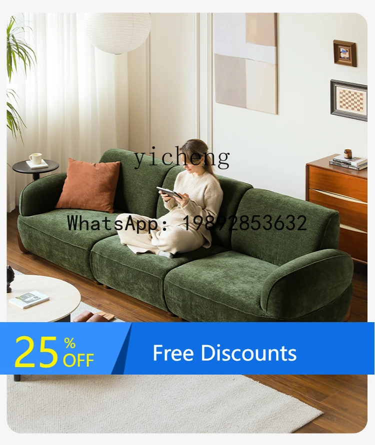 fabric sofa Chenier living room size apartment medium ancient green three-person straight row sofa
fabric sofa Chenier living room size apartment medium ancient green three-person straight row sofa