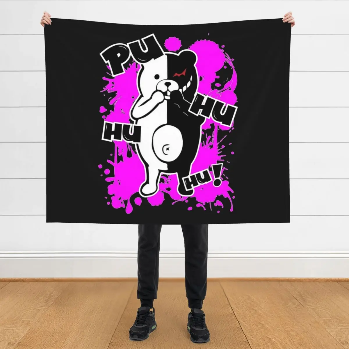 Monokuma Danganronpa - Puhuhuhu Throw Blanket Bed blankets and throws Quilt Sleeping Bag Blankets
Monokuma Danganronpa - Puhuhuhu Throw Blanket Bed blankets and throws Quilt Sleeping Bag Blankets