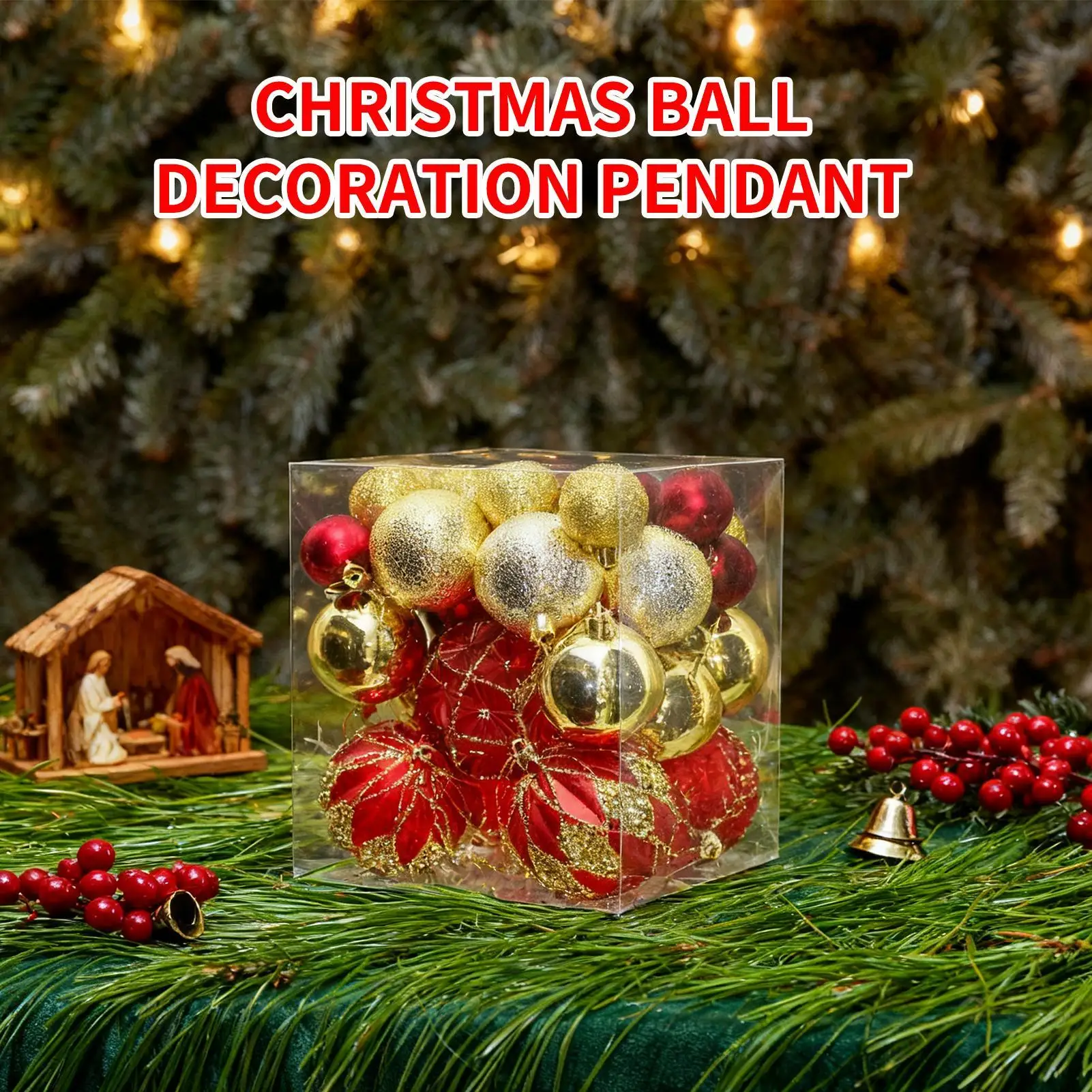Christmas Tree Balls Set 36 Pieces Colorful Baubles Pendant Shatterproof Christmas Tree Baubles Decorations For Indoor Outdoor
Christmas Tree Balls Set 36 Pieces Colorful Baubles Pendant Shatterproof Christmas Tree Baubles Decorations For Indoor Outdoor