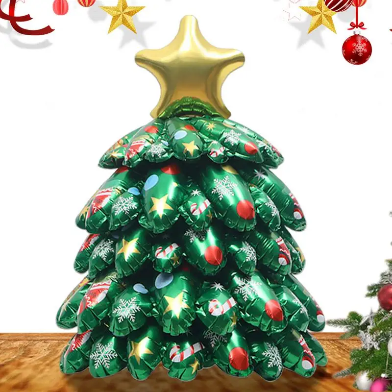 Christmas Tree Balloon | Christmas Theme Balloon | Holiday Props 4D Christmas Tree Standing Balloon for Indoor Decorations
Christmas Tree Balloon | Christmas Theme Balloon | Holiday Props 4D Christmas Tree Standing Balloon for Indoor Decorations